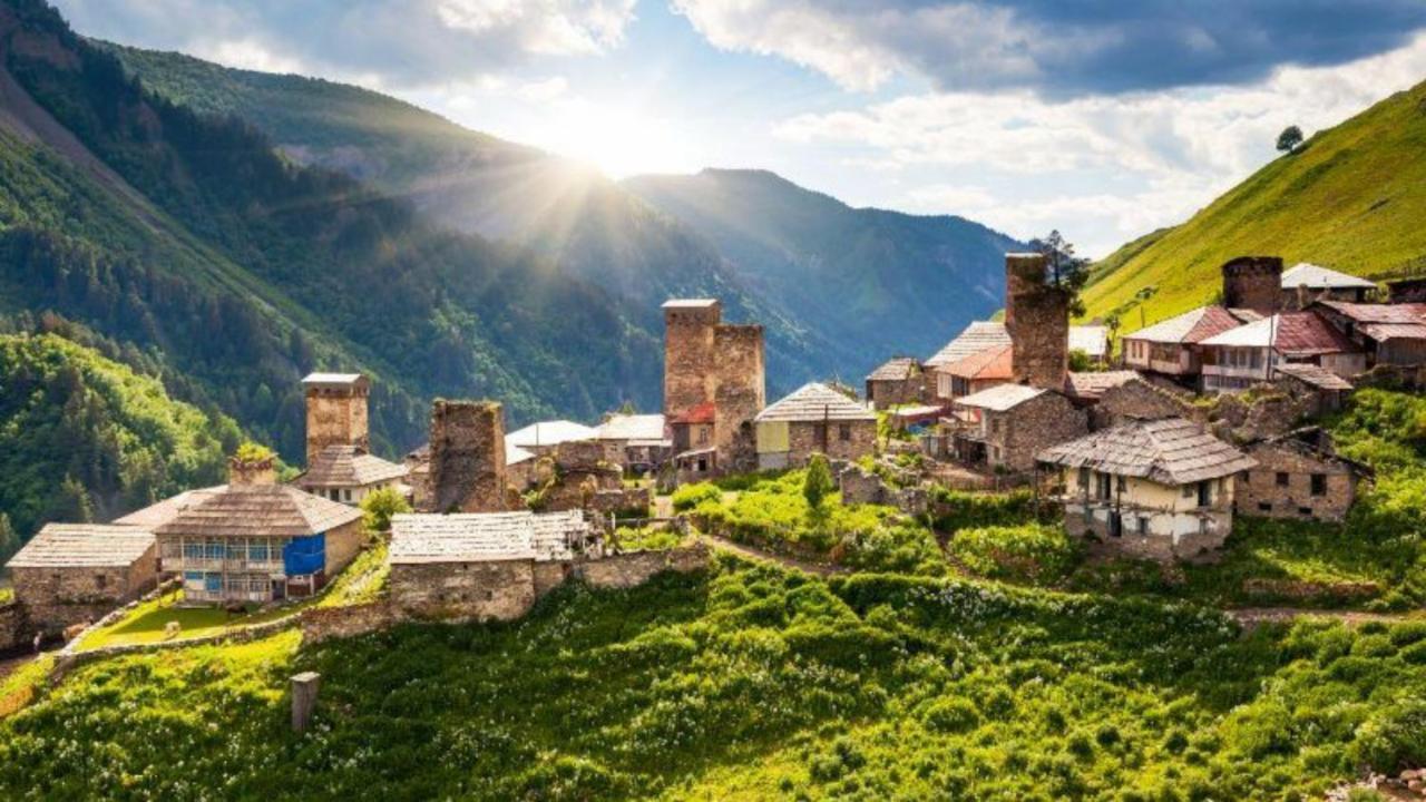 Отель Baia Ушгули Экстерьер фото